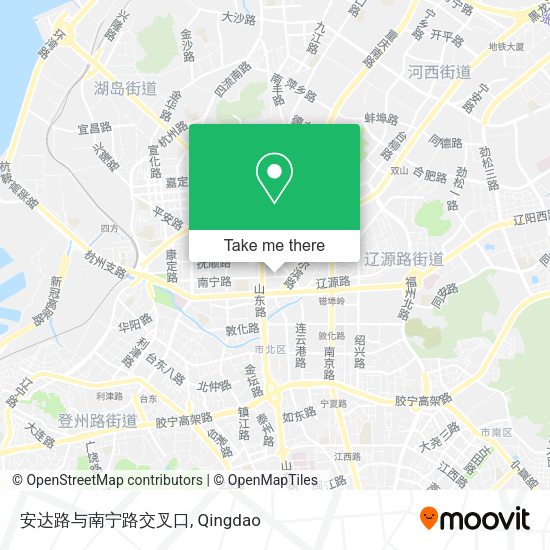 安达路与南宁路交叉口 map