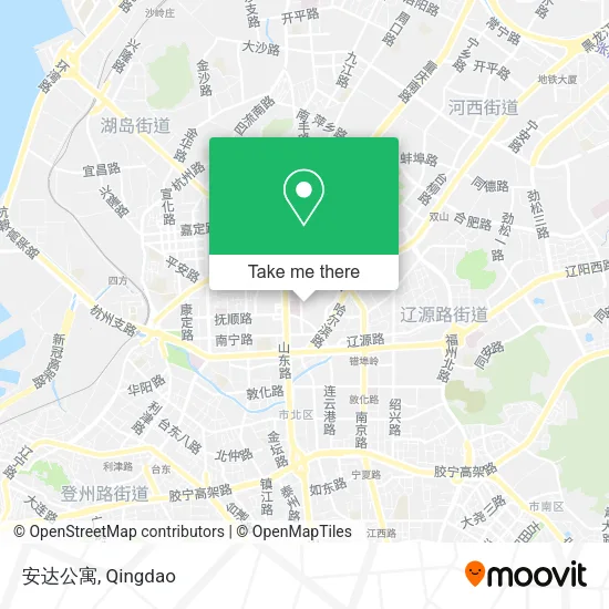 安达公寓 map