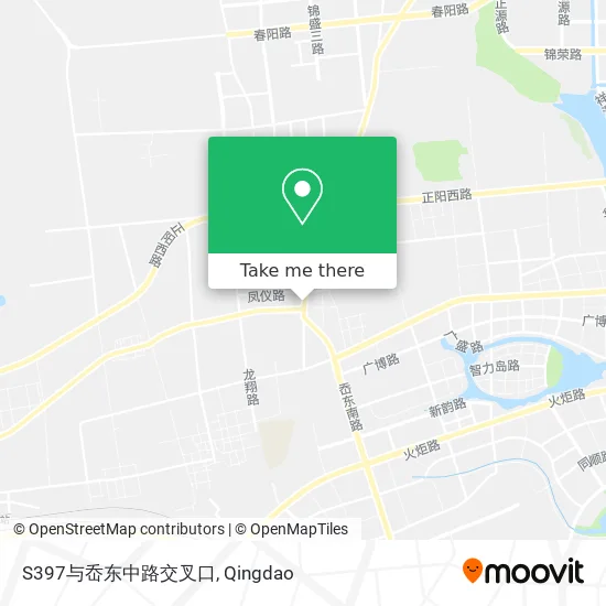 S397与岙东中路交叉口 map