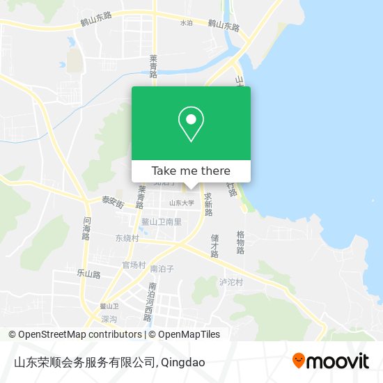 山东荣顺会务服务有限公司 map