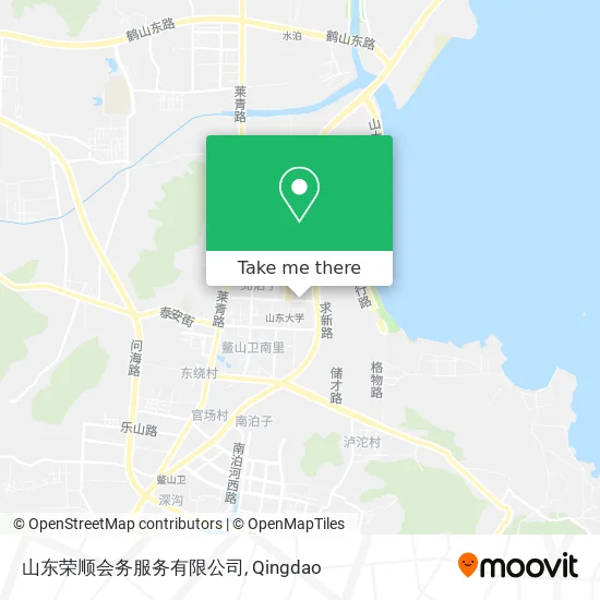 山东荣顺会务服务有限公司 map