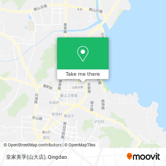 皇家美孚(山大店) map