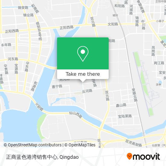 正商蓝色港湾销售中心 map