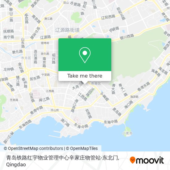 青岛铁路红宇物业管理中心辛家庄物管站-东北门 map