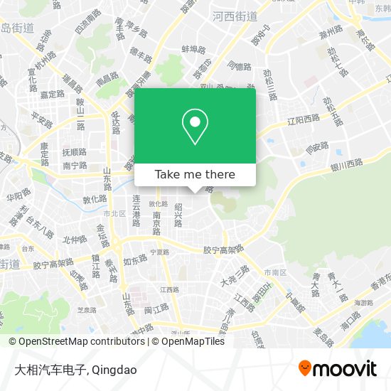 大相汽车电子 map