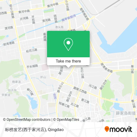 标榜发艺(西于家河店) map