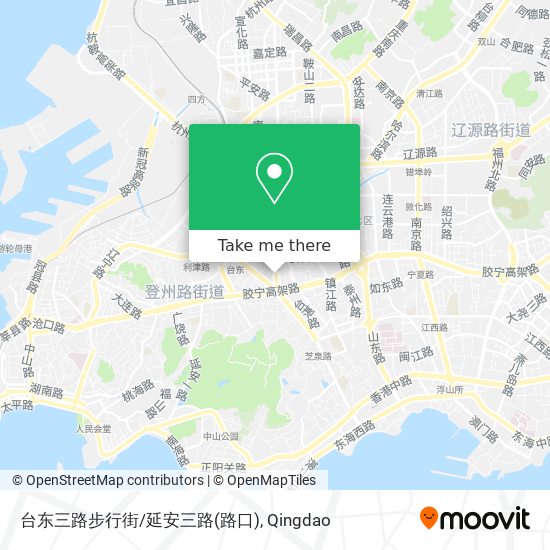 台东三路步行街/延安三路(路口) map