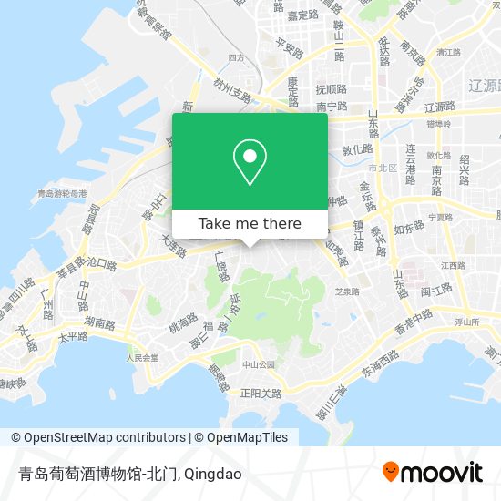 青岛葡萄酒博物馆-北门 map