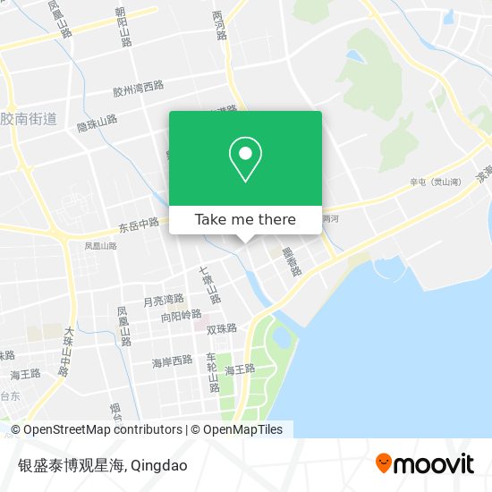 银盛泰博观星海 map
