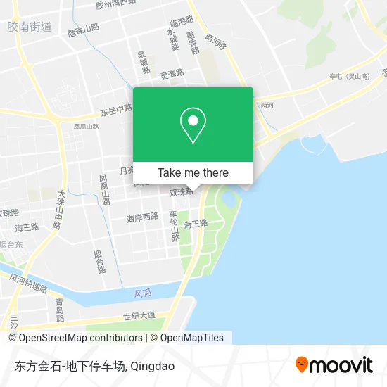 东方金石-地下停车场 map