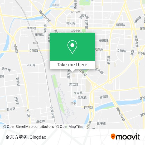 金东方劳务 map