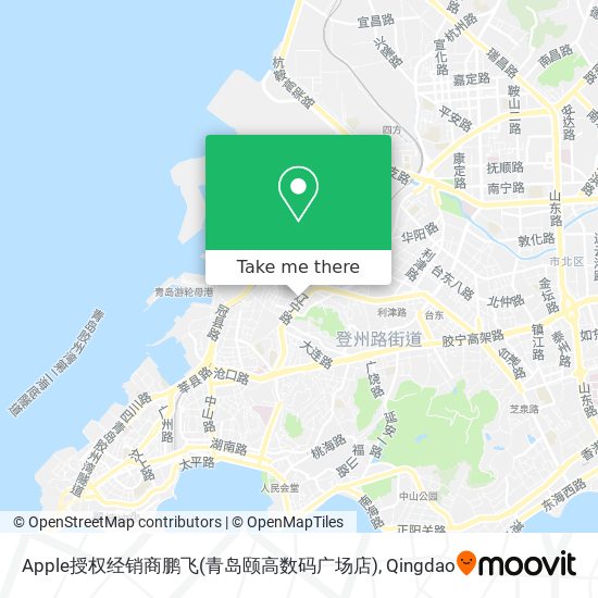 Apple授权经销商鹏飞(青岛颐高数码广场店) map
