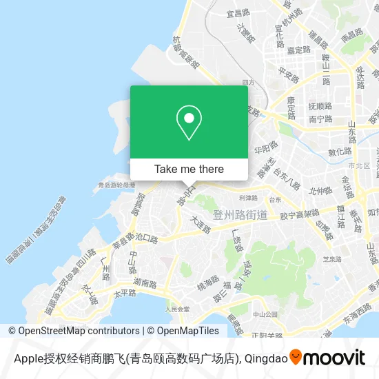 Apple授权经销商鹏飞(青岛颐高数码广场店) map