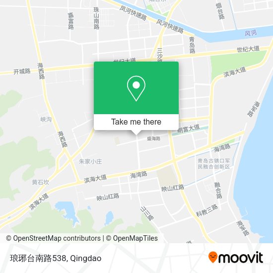 琅琊台南路538 map