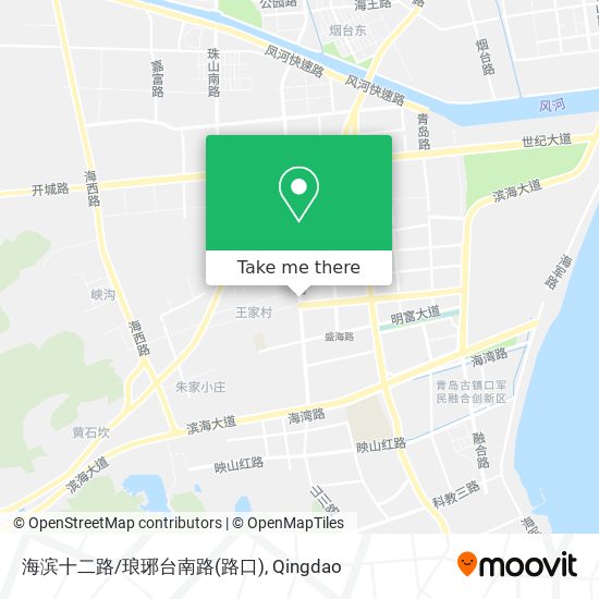 海滨十二路/琅琊台南路(路口) map