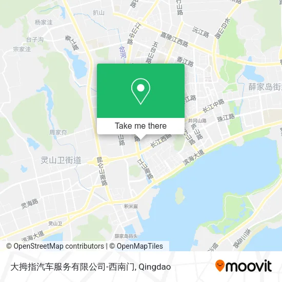 大拇指汽车服务有限公司-西南门 map
