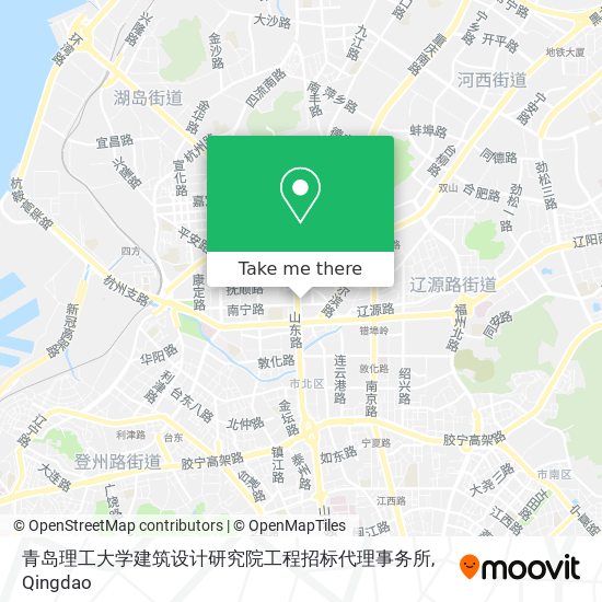 青岛理工大学建筑设计研究院工程招标代理事务所 map