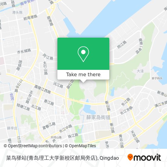 菜鸟驿站(青岛理工大学新校区邮局旁店) map