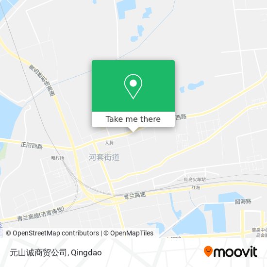 元山诚商贸公司 map