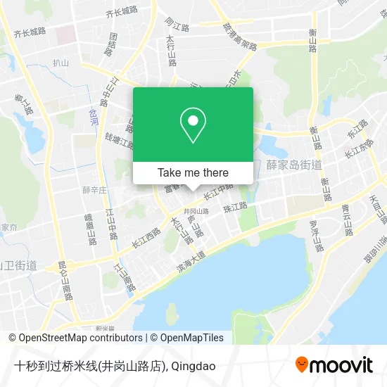 十秒到过桥米线(井岗山路店) map