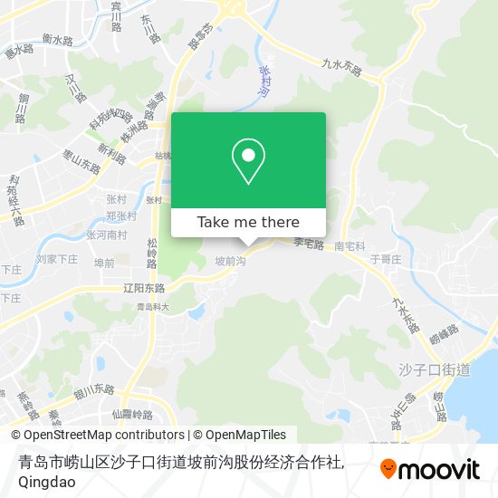 青岛市崂山区沙子口街道坡前沟股份经济合作社 map