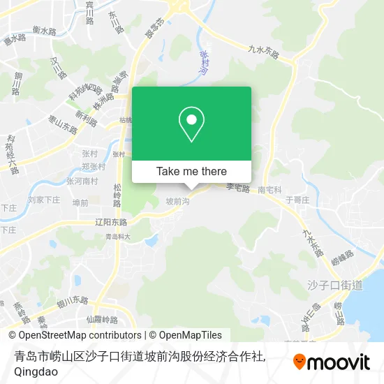 青岛市崂山区沙子口街道坡前沟股份经济合作社 map