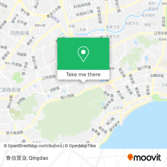 鲁信置业 map