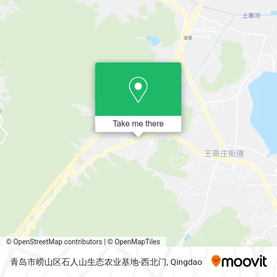 青岛市崂山区石人山生态农业基地-西北门 map