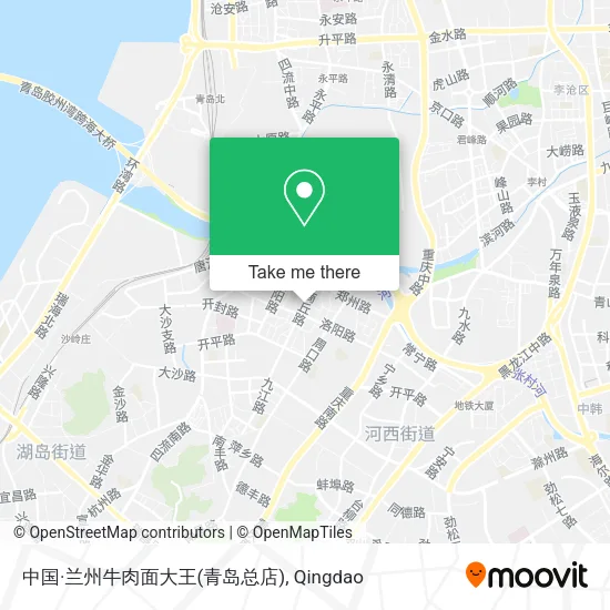 中国·兰州牛肉面大王(青岛总店) map