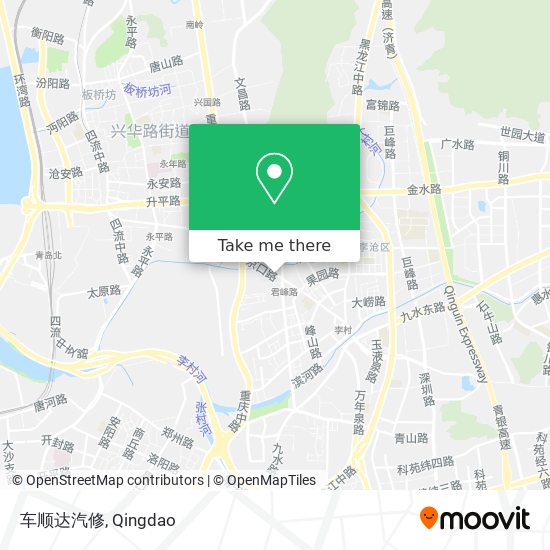 车顺达汽修 map