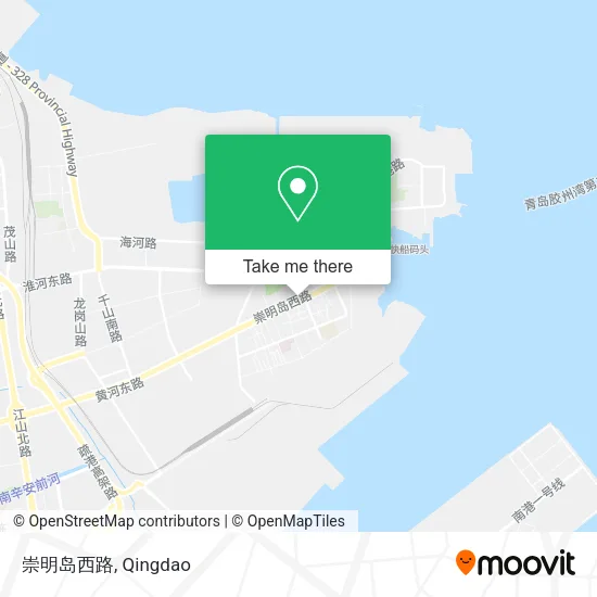 崇明岛西路 map