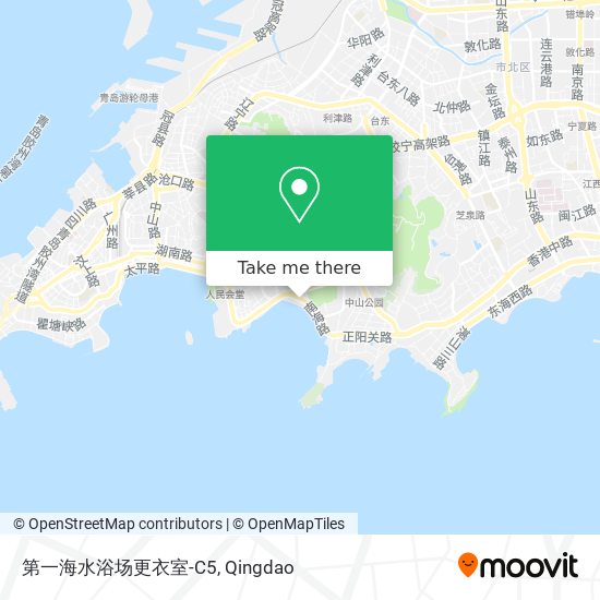第一海水浴场更衣室-C5 map