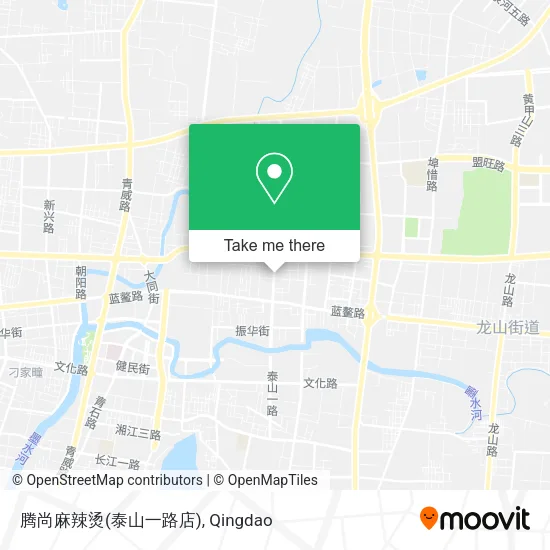 腾尚麻辣烫(泰山一路店) map