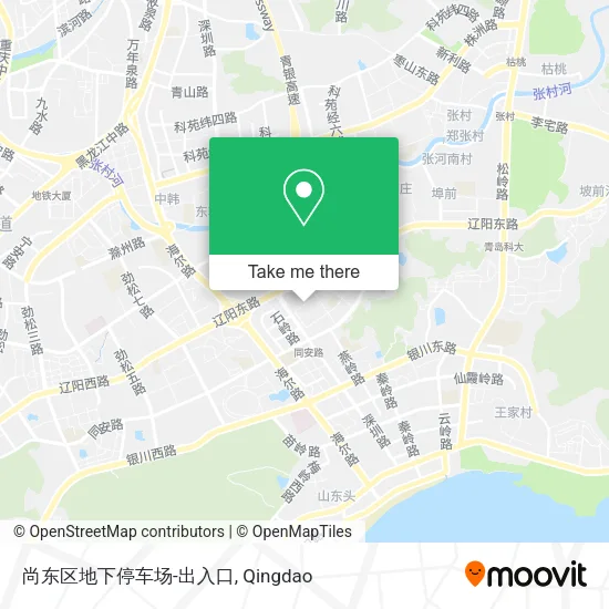 尚东区地下停车场-出入口 map