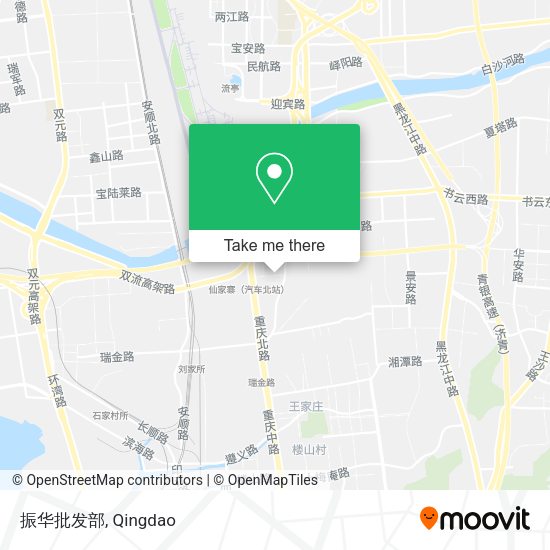 振华批发部 map