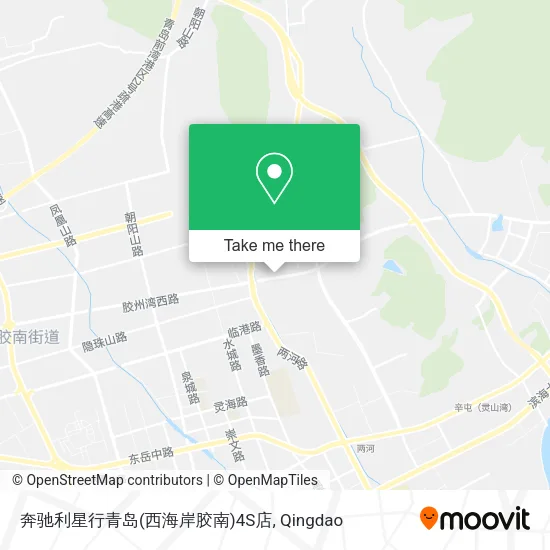 奔驰利星行青岛(西海岸胶南)4S店 map