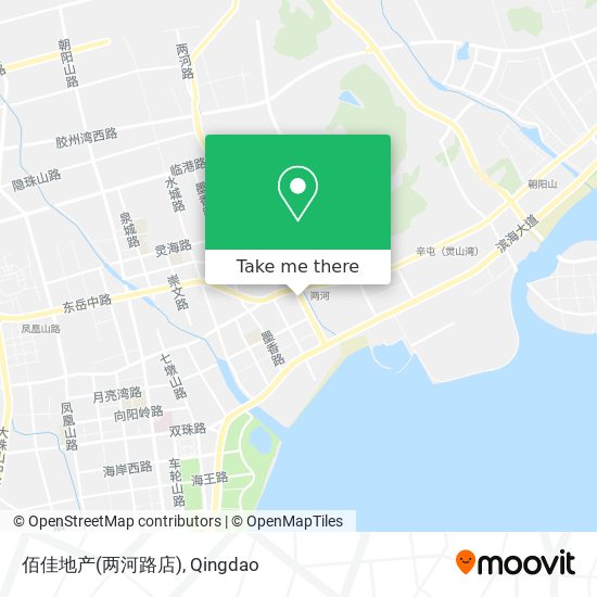 佰佳地产(两河路店) map