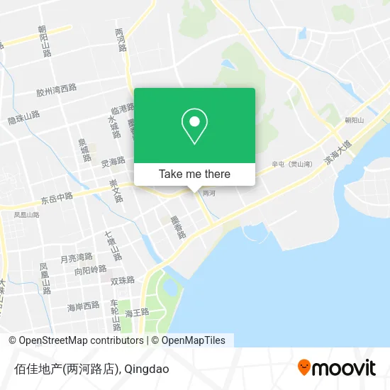 佰佳地产(两河路店) map