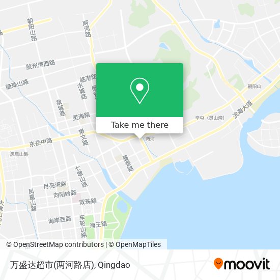 万盛达超市(两河路店) map