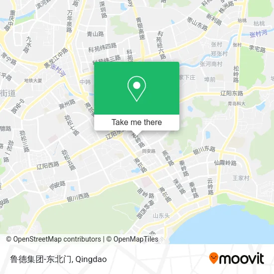 鲁德集团-东北门 map