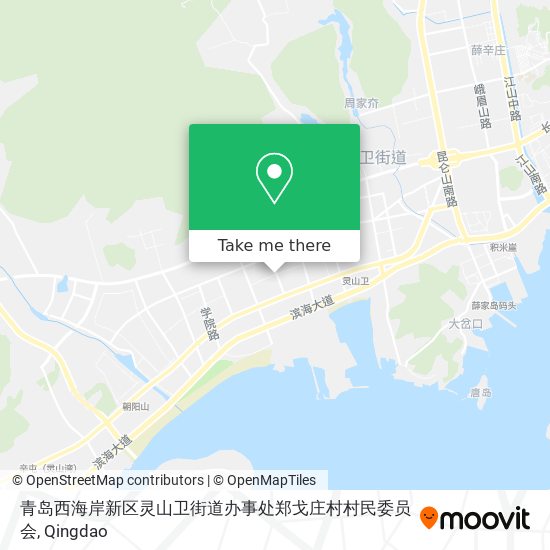 青岛西海岸新区灵山卫街道办事处郑戈庄村村民委员会 map