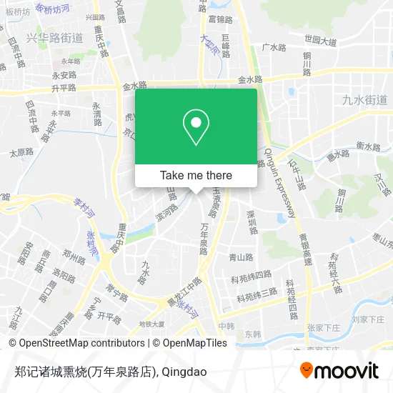 郑记诸城熏烧(万年泉路店) map