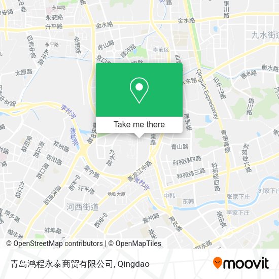 青岛鸿程永泰商贸有限公司 map