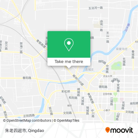 朱老四超市 map