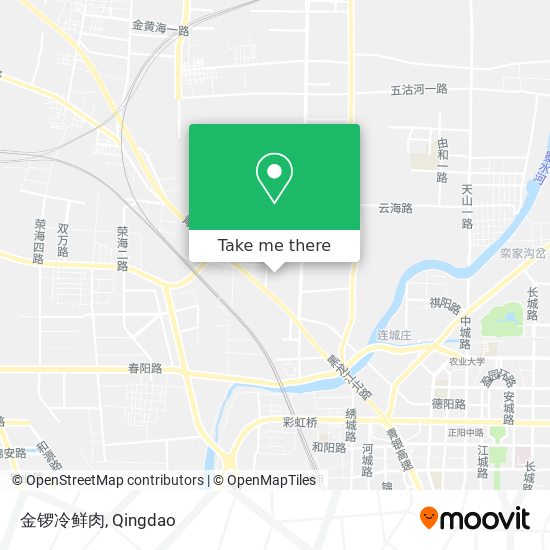 金锣冷鲜肉 map