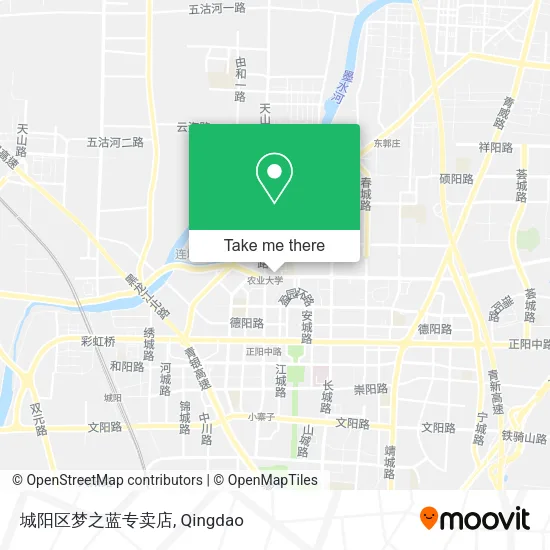 城阳区梦之蓝专卖店 map