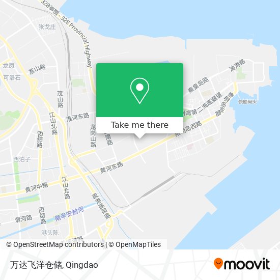 万达飞洋仓储 map