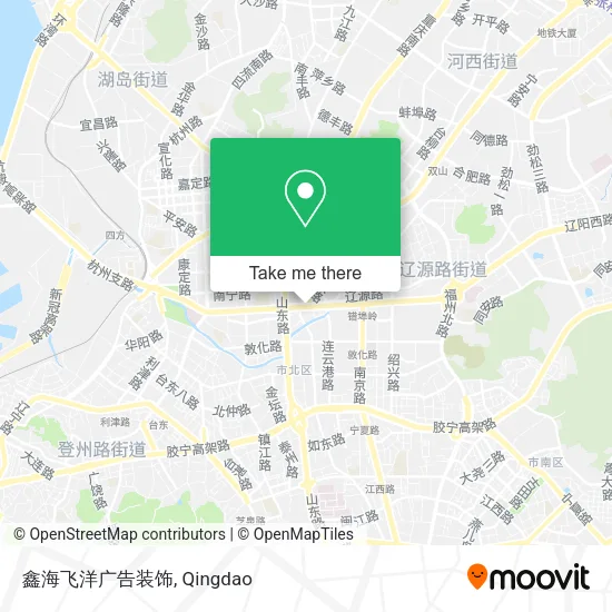 鑫海飞洋广告装饰 map
