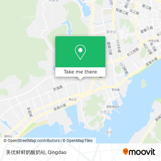 美优鲜鲜奶酸奶站 map