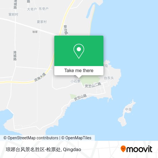琅琊台风景名胜区-检票处 map